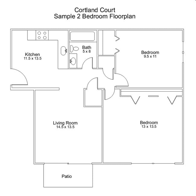 Cortland Court Apartment Homes in South Portland, ME - Building Photo - Floor Plan