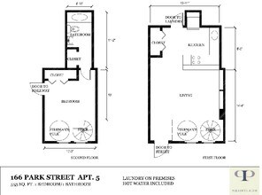 166-168 Park Street in New Haven, CT - Foto de edificio - Floor Plan