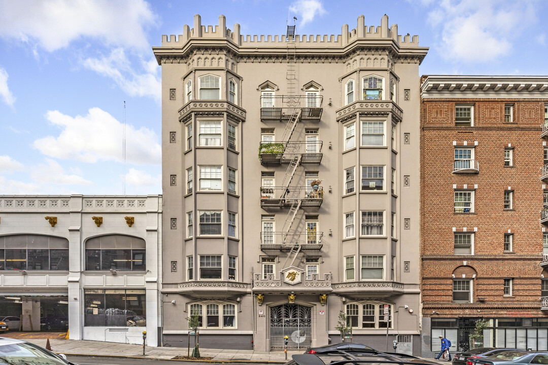 540 O'Farrell Street in San Francisco, CA - Foto de edificio