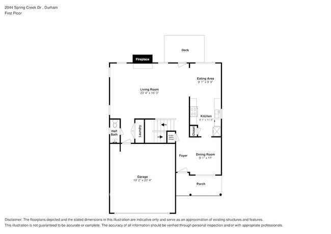 2044 Spring Creek Dr in Durham, NC - Building Photo - Building Photo