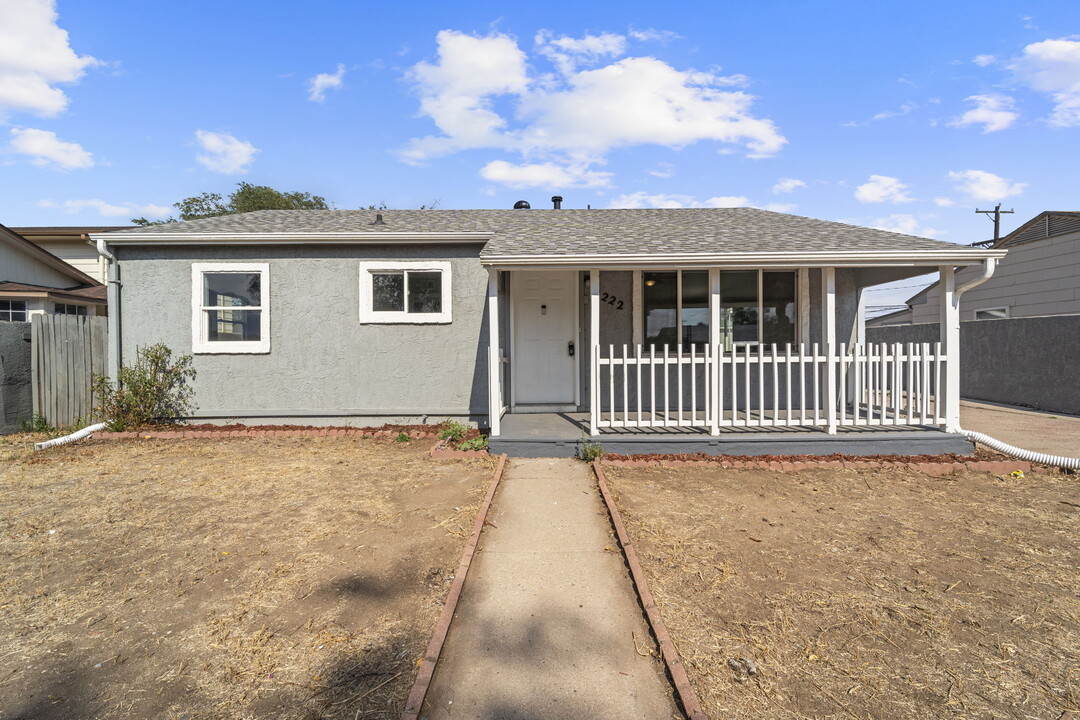 1222 Florence Ave in Colorado Springs, CO - Foto de edificio