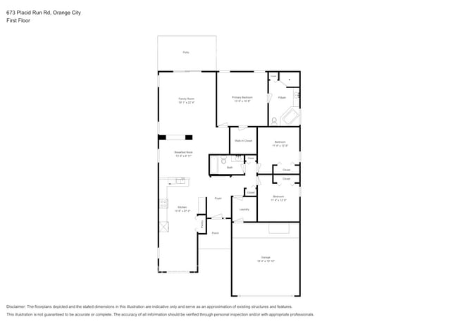 673 Placid Run Rd in Orange City, FL - Building Photo - Building Photo