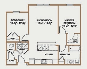 Line Lofts in Indianapolis, IN - Foto de edificio - Floor Plan