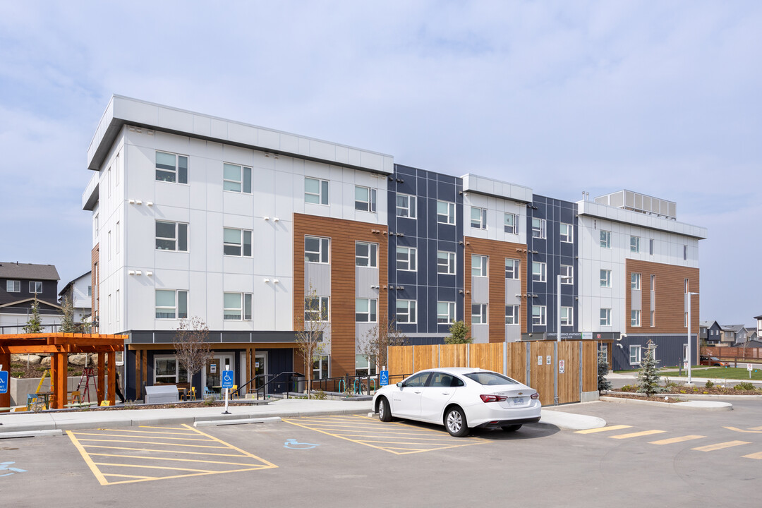 Livingston Terrace in Calgary, AB - Building Photo