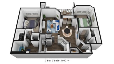 Toscana at Sonterra in San Antonio, TX - Foto de edificio - Floor Plan