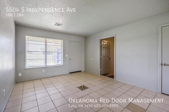 5504 S Independence Ave in Oklahoma City, OK - Building Photo - Building Photo