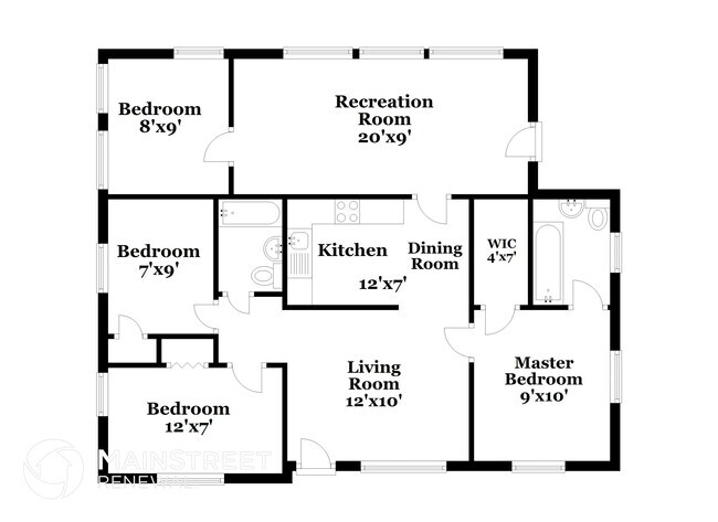 property at 9564 Crestview St