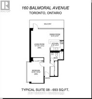 160 Balmoral Ave in Toronto, ON - Building Photo