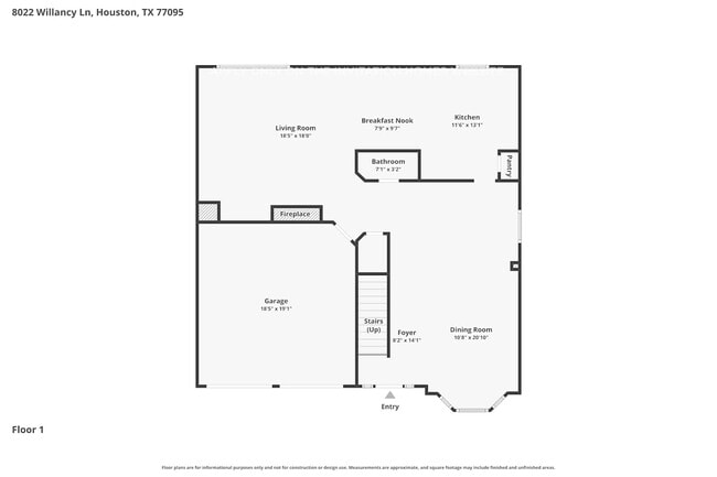 8022 Willancy Ln in Houston, TX - Foto de edificio - Building Photo