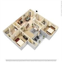Wentworth Senior Apartments in Humble, TX - Building Photo - Floor Plan