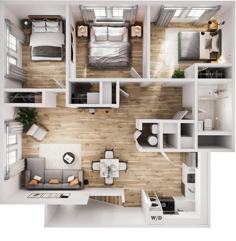 Americanside Apartments in Howell, NJ