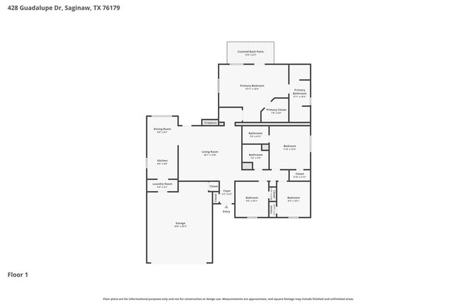 428 Guadalupe Dr in Saginaw, TX - Building Photo - Building Photo
