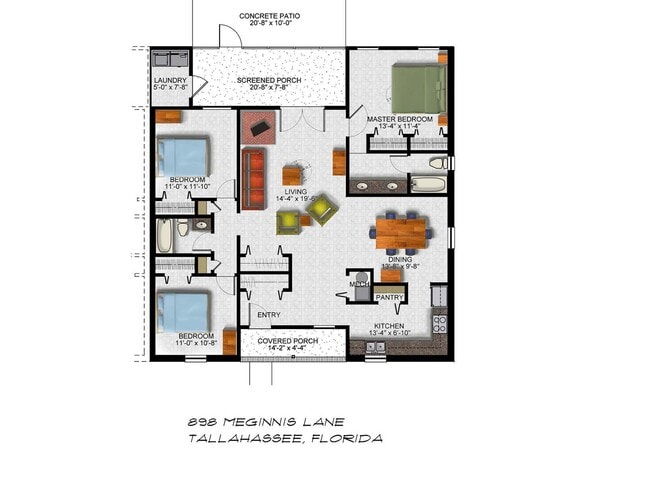898 Meginnis Ln in Tallahassee, FL - Building Photo - Building Photo