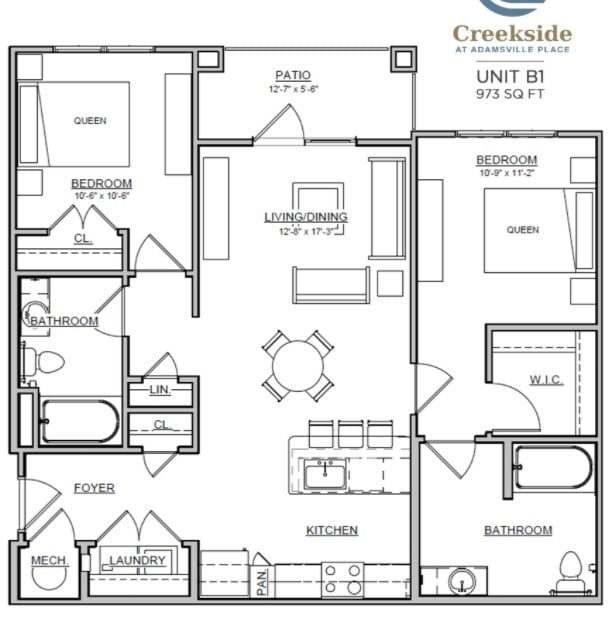 Creekside at Adamsville Place Apartments | Atlanta, GA Apartments For Rent