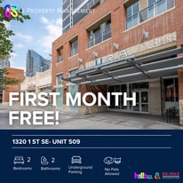 1320-1321 1st St SE in Calgary, AB - Building Photo