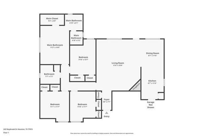 242 Maybrook Dr in Houston, TX - Foto de edificio - Building Photo