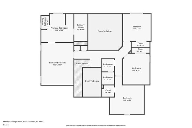 6877 Spreadlong Oaks Dr in Stone Mountain, GA - Foto de edificio - Building Photo