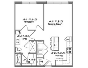 The Flats at Delta Landing in Nesbit, MS - Foto de edificio - Floor Plan