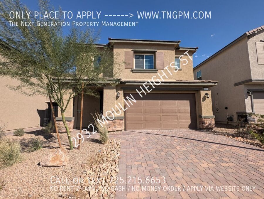 2932 Moulin Hts St in Las Vegas, NV - Building Photo