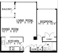 Canyon Towers in Toronto, ON - Building Photo - Floor Plan