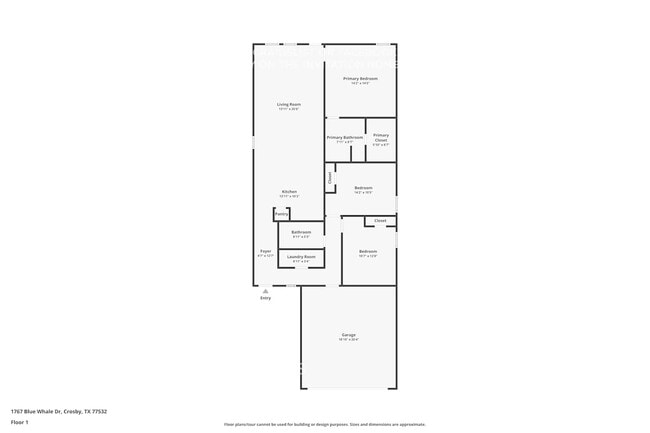 1767 Blue Whale Dr in Crosby, TX - Building Photo - Building Photo