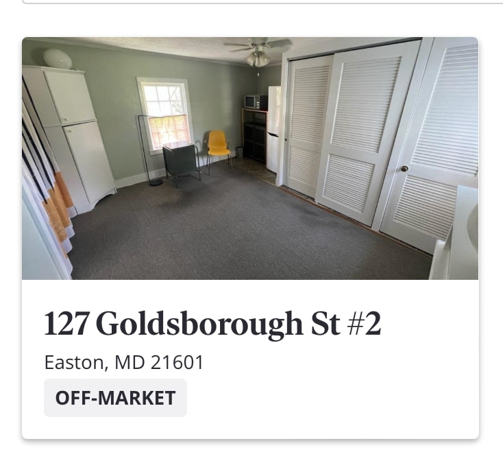 127 Goldsborough St, Unit #2 in Easton, MD - Building Photo