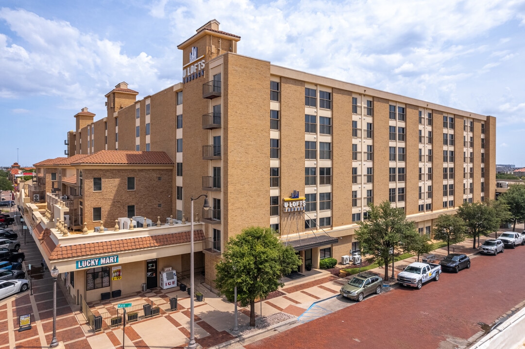 ULofts Apartments in Lubbock, TX - Foto de edificio