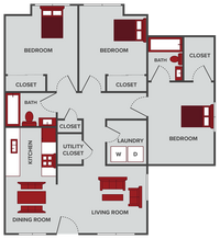 Northridge Crossing Apartments and Townhomes - 10