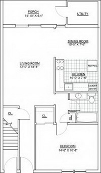 Klockner Woods in Hamilton, NJ - Foto de edificio - Floor Plan