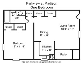 Parkview at Madison in Laurence Harbor, NJ - Building Photo - Floor Plan