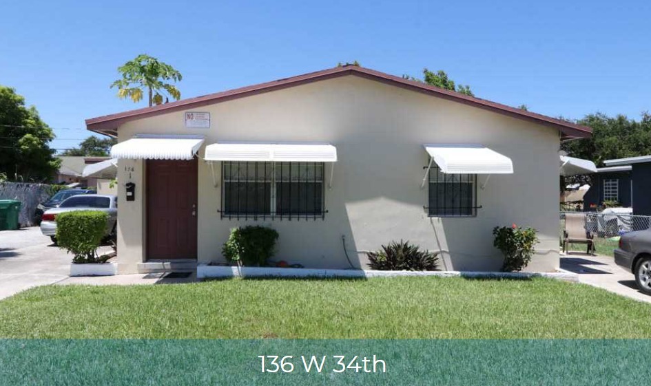 136 W 34th St in Riviera Beach, FL - Building Photo