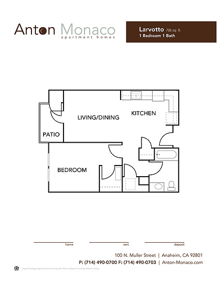 Anton Monaco in Anaheim, CA - Building Photo - Floor Plan