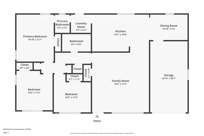 903 Vine St, Unit 6313 in Streamwood, IL - Foto de edificio - Building Photo