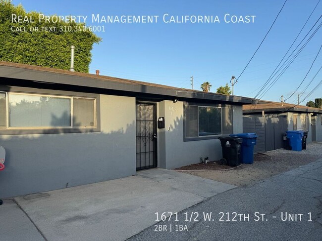 property at 1671 1/2 W 212th St