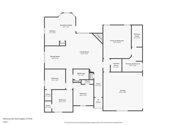 903 Grouse Rd in Glenn Heights, TX - Foto de edificio - Building Photo