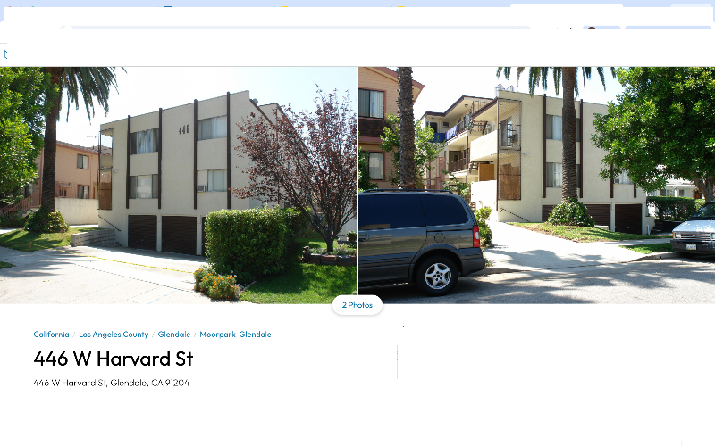 446 W Harvard St, Unit 2 in Glendale, CA - Building Photo