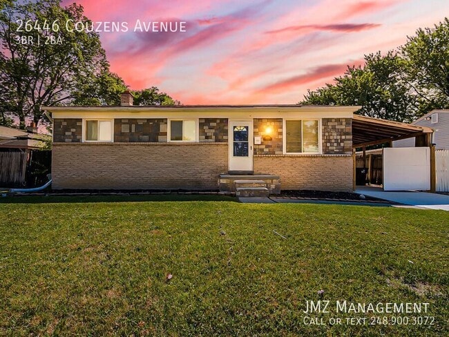 property at 26446 Couzens Ave