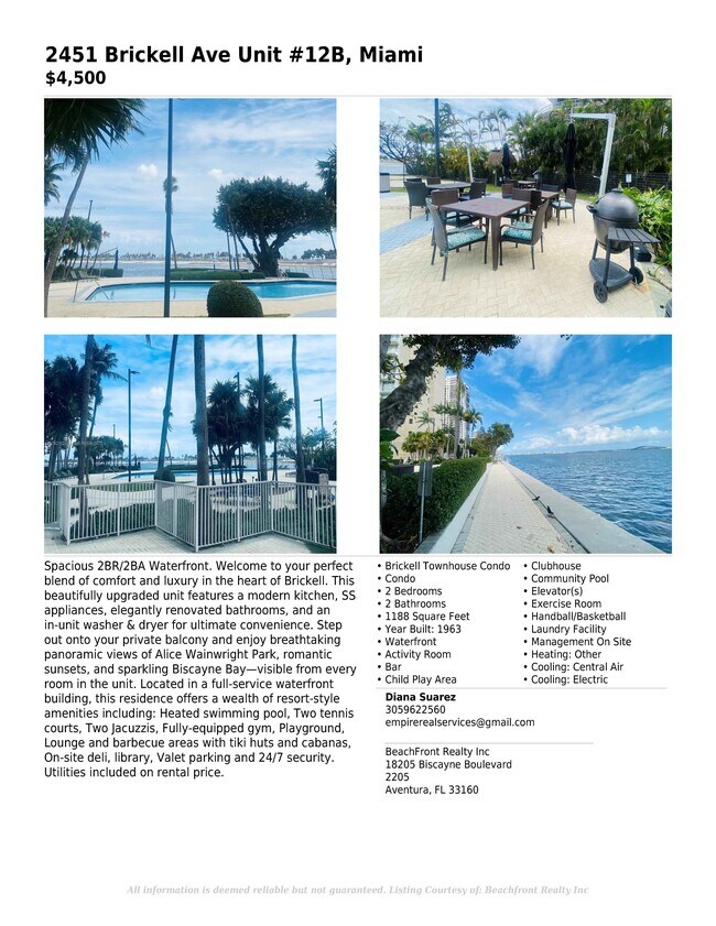 2451 Brickell Ave, Unit 2451 BRICKELL AVE #12B in Miami, FL - Building Photo - Building Photo