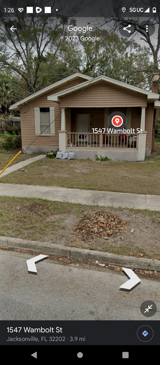 1547 Wambolt St in Jacksonville, FL - Foto de edificio
