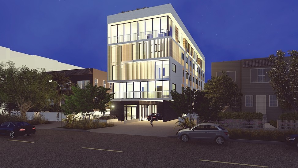 Bellevue in Los Angeles, CA - Building Photo