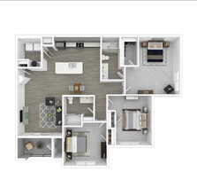 Flats at Walnut Ridge in Fort Wayne, IN - Building Photo - Floor Plan