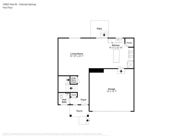 10852 Yuba Dr in Colorado Springs, CO - Foto de edificio - Building Photo