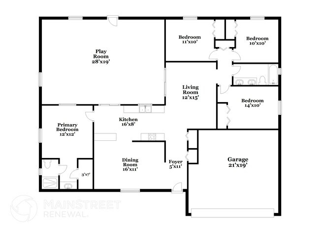 3321 Knightsbridge Rd in Orlando, FL - Foto de edificio - Building Photo