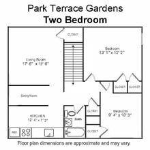 Park Terrace Gardens in Hasbrouck Heights, NJ - Building Photo - Floor Plan