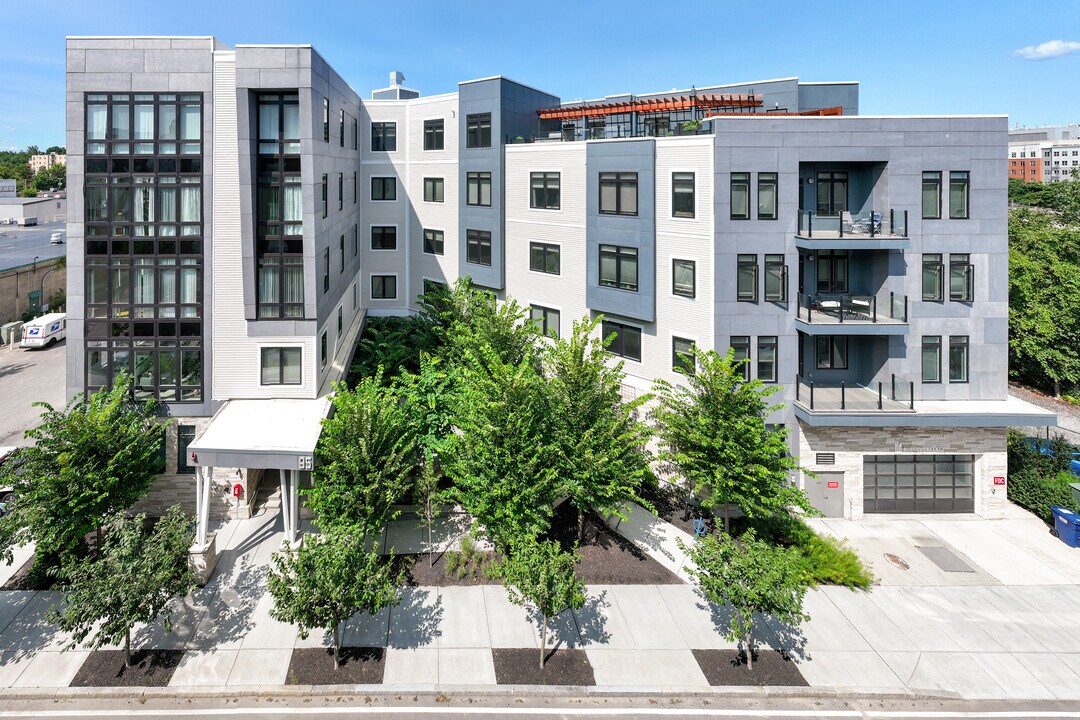 The Brook Luxury Apartments of Cambridge in Cambridge, MA - Foto de edificio
