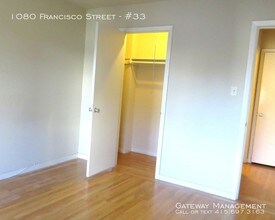 1080 Francisco St-Unit -#33 in San Francisco, CA - Building Photo - Building Photo