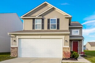 8024 Bach Dr in Indianapolis, IN - Building Photo