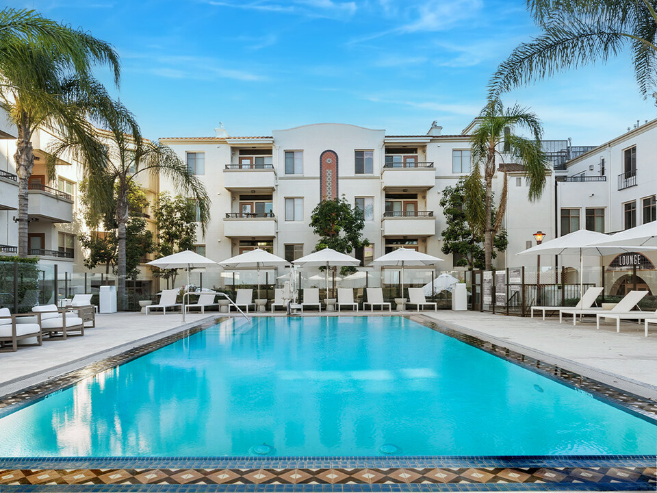 The Glendon Apartments in Westwood in Los Angeles, CA - Foto de edificio