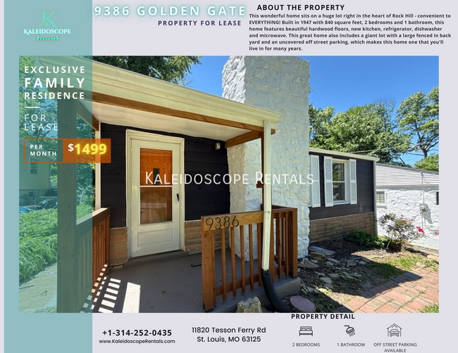property at 9386 Golden Gate Rd