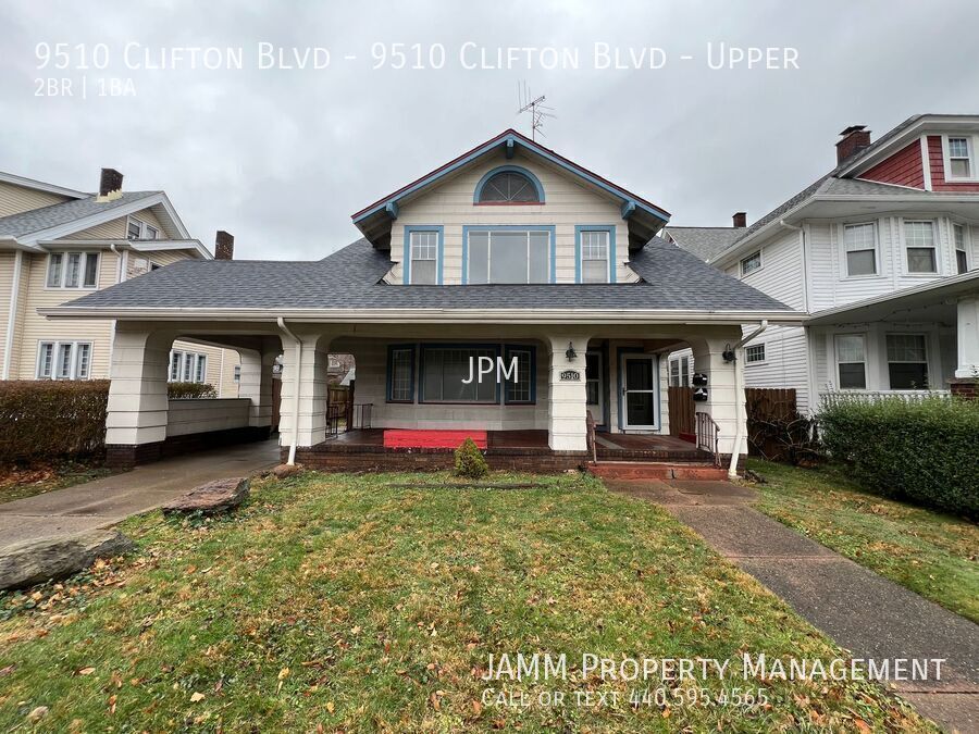 9510 Clifton Blvd-Unit -Upper in Cleveland, OH - Building Photo